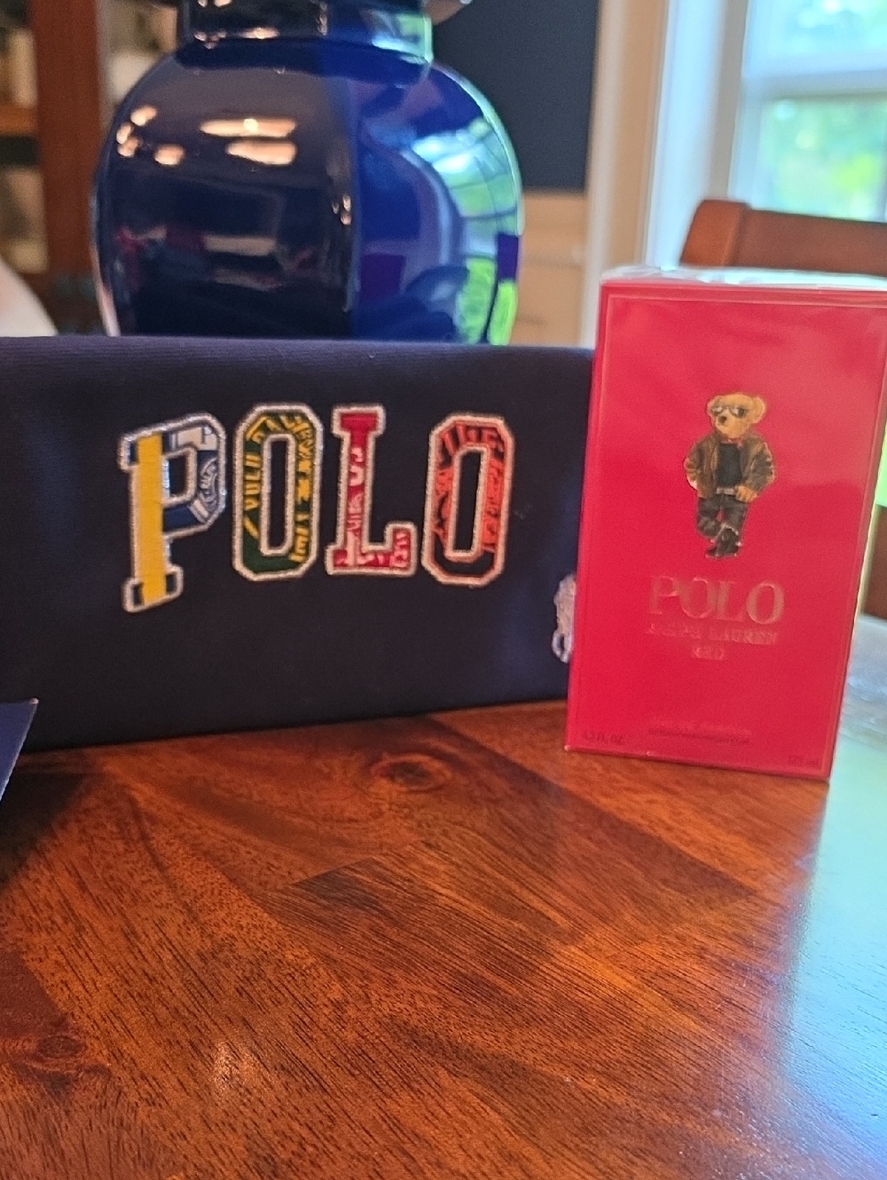 Polo Ralph Lauren RED Eau De Parfum 4.2 Fl Oz NIB And Polo Travel Bag NWT